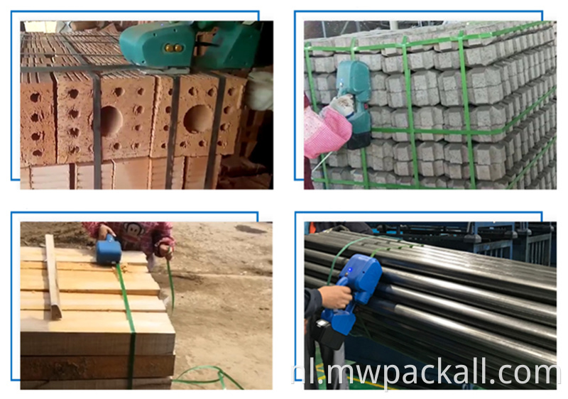 Handstrapping /batterij aangedreven plastic omsnoeringgereedschap Small Hand Packing Pet Strapping Tools